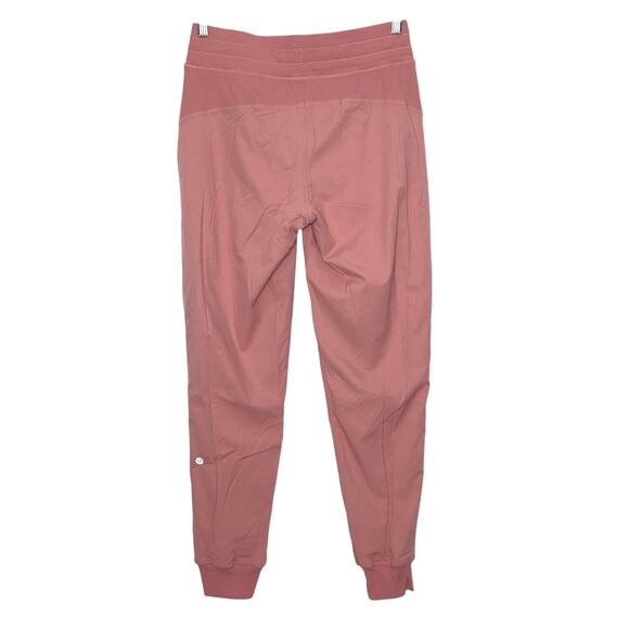 LULULEMON Dance Studio Mid-Rise Lined Jogger Pink Savannah Stretch Women's 6 - Picture 2 of 9
